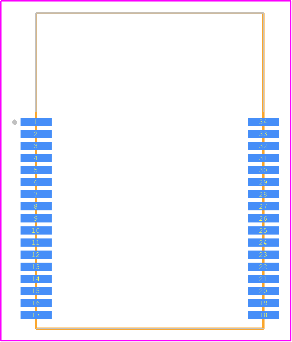 DWM1001 - Decawave PCB footprint - Other - Other - DWM1001