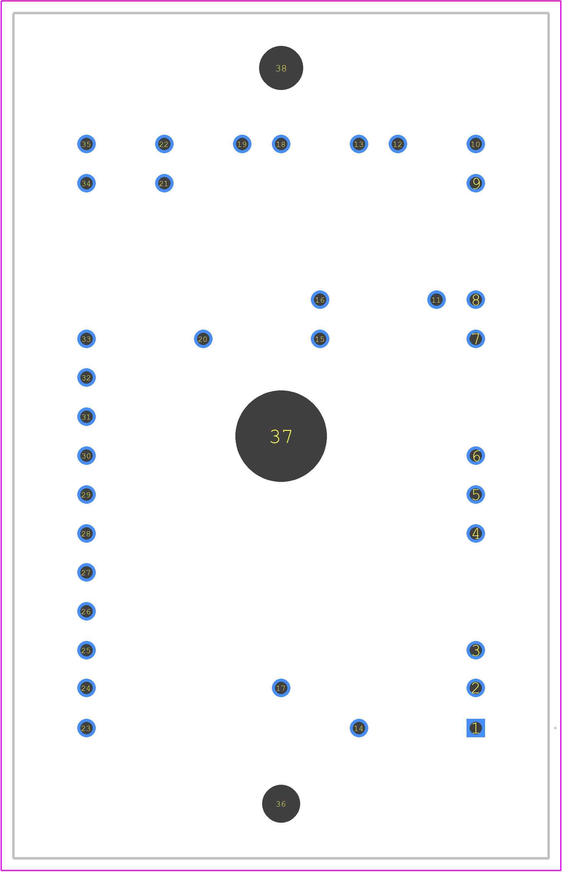 FP35R12U1T4 - Infineon PCB footprint - Other - Other - FP35R12U1T4-1