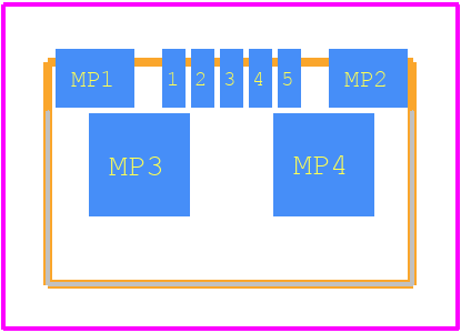 1551629-2 - TE Connectivity PCB footprint - Other - Other - 1551629-2-1