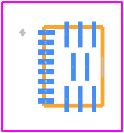MPQ8632GLE-12-P - Monolithic Power Systems (MPS) PCB footprint - Other - Other - QFN(3X4mm)