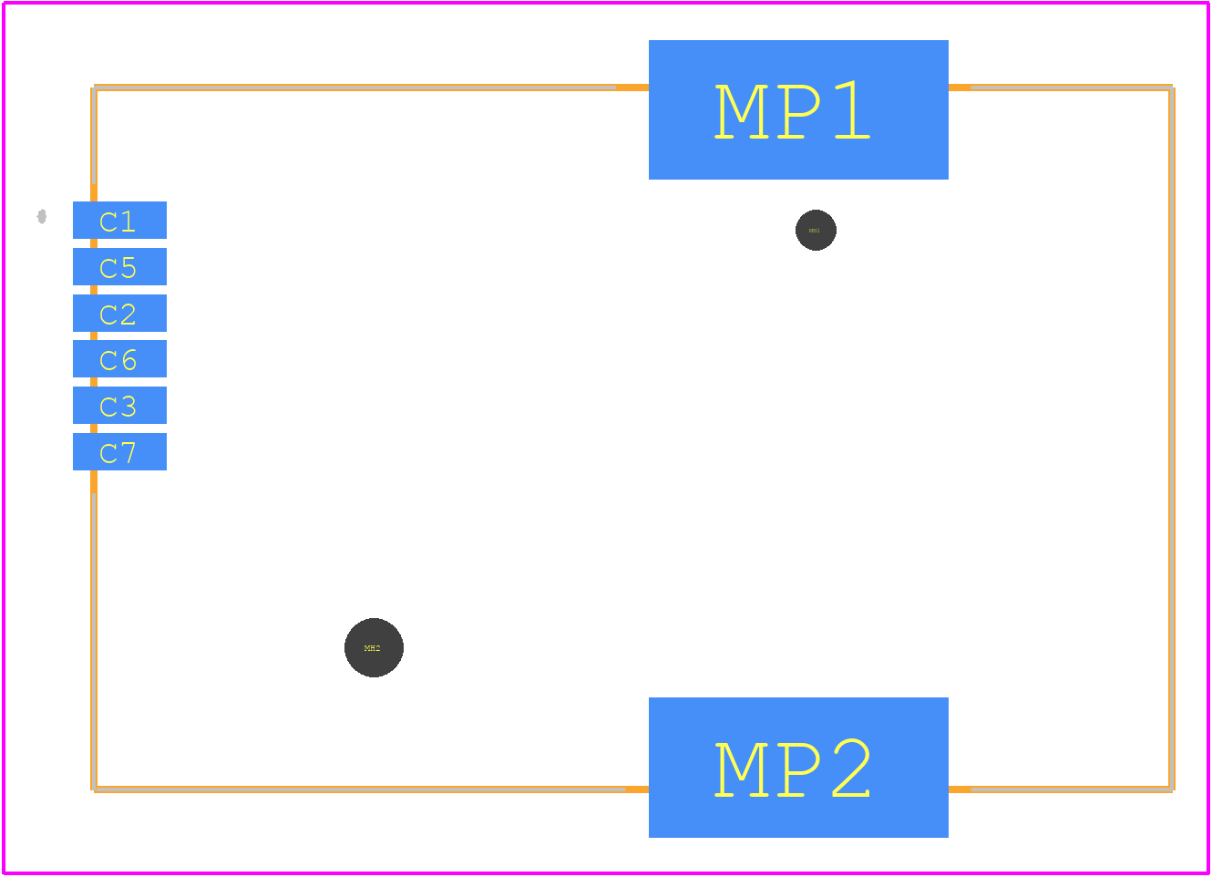 FMS006-2310-0 - Yamaichi PCB footprint - Other - Other - FMS006-2310-0-1