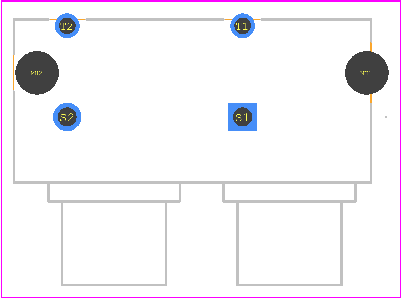 PJRAS2X1S01AUX - Switchcraft PCB footprint - Other - Other - PJRAS2X1S01AUX-2