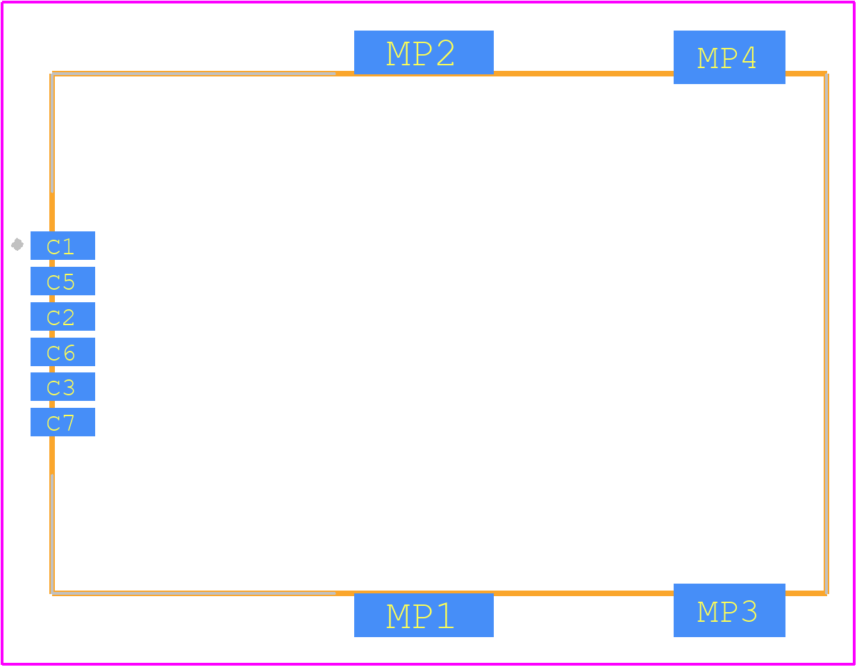FMS006-2620-0 - Yamaichi PCB footprint - Other - Other - FMS006-2620-0-1