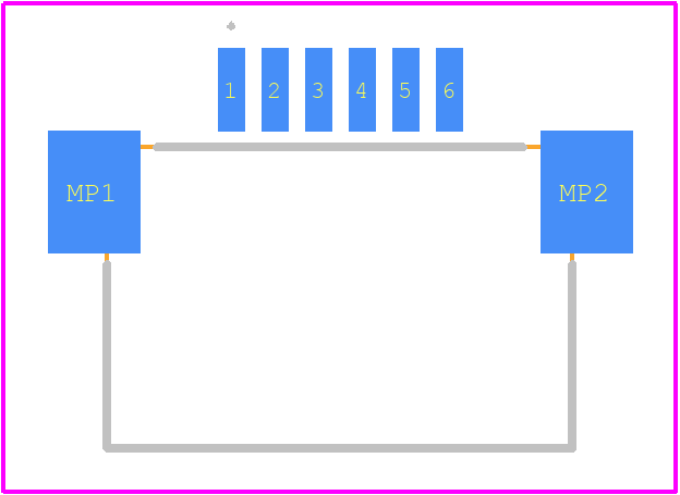 0522070660 - Molex PCB footprint - Other - Other - 0522070660-1