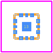 SKY13405-490LF - Skyworks PCB footprint - Other - Other - SKY13405-490LF-2