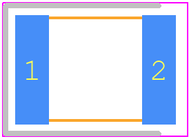 MA4P7441F-1091T - MACOM PCB footprint - Diodes Chip - Diodes Chip - Case Style 1091