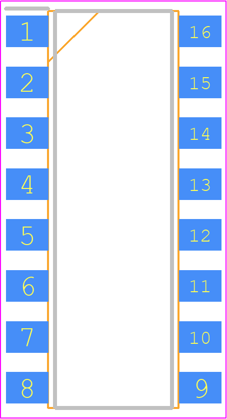 PS2505L-4 - CEL PCB footprint - Small Outline Packages - Small Outline Packages - PS2505L-4