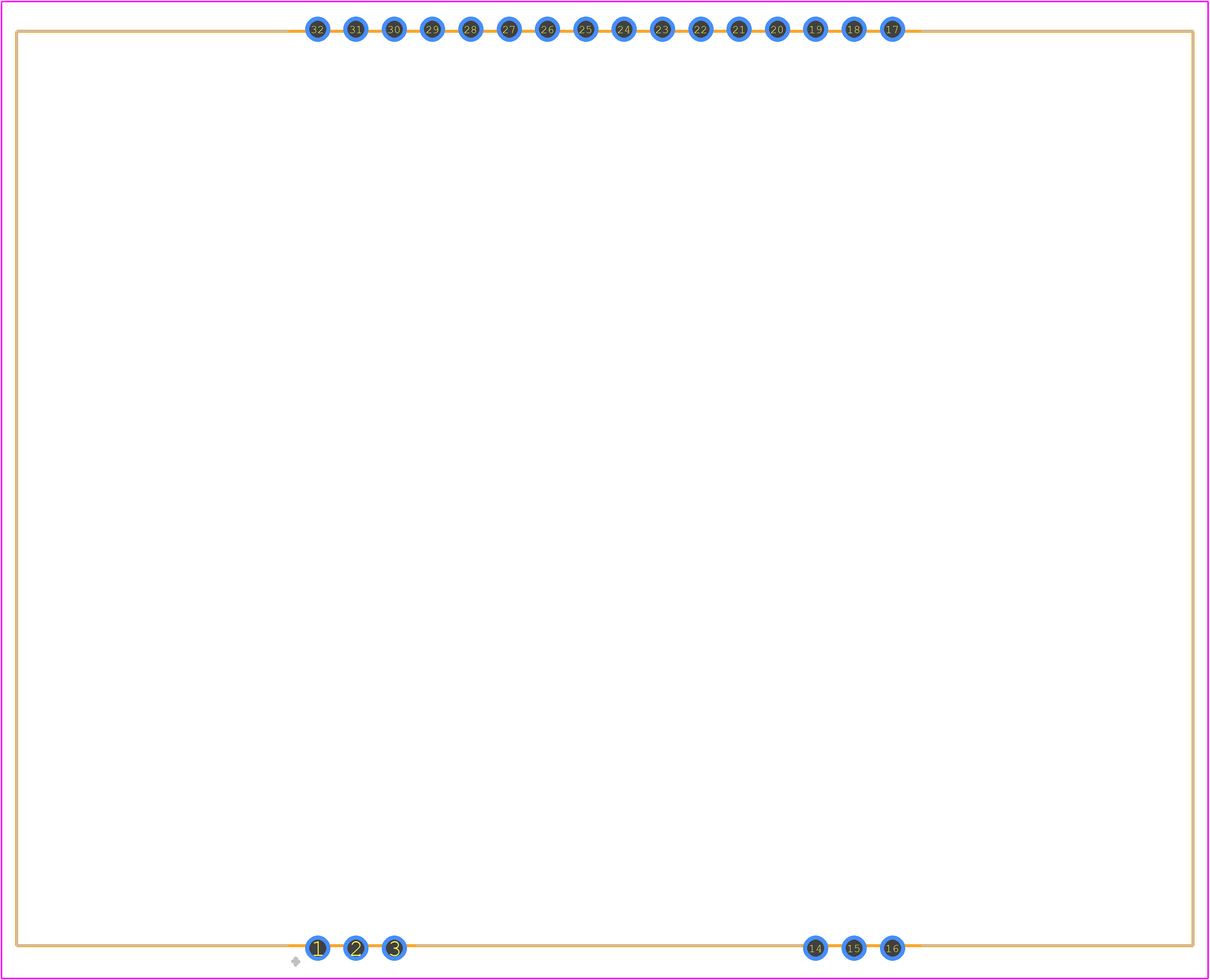 EA DOGXL160B-7 - Display Visions PCB footprint - Other - Other - EA DOGXL160B-7-3
