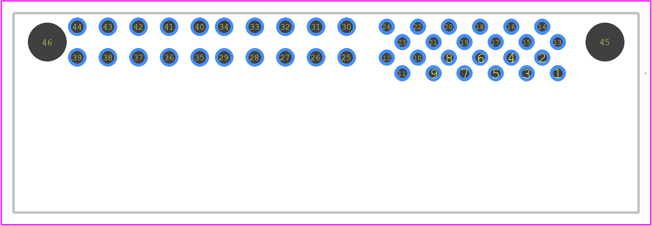 LPHT-04-24-L-RT1-GP - SAMTEC PCB footprint - Other - Other - LPHT-04-24-L-RT1-GP-2