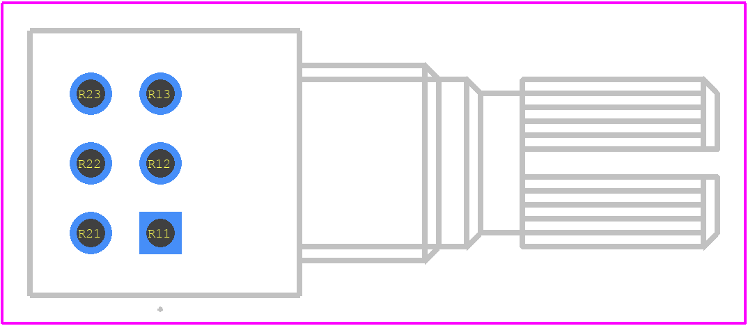 PTD902-2215K-B204 - Bourns PCB footprint - Other - Other - PTD902-2215K-B204-2