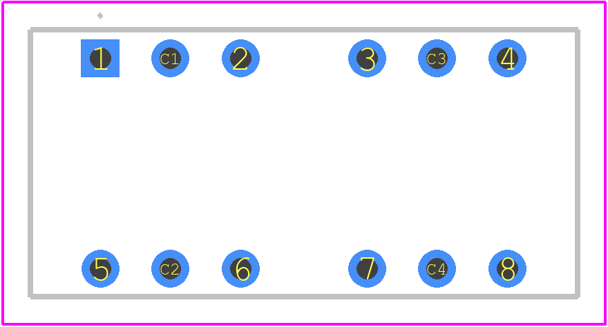 76SC04T - Grayhill PCB footprint - Other - Other - 76SC04T-1