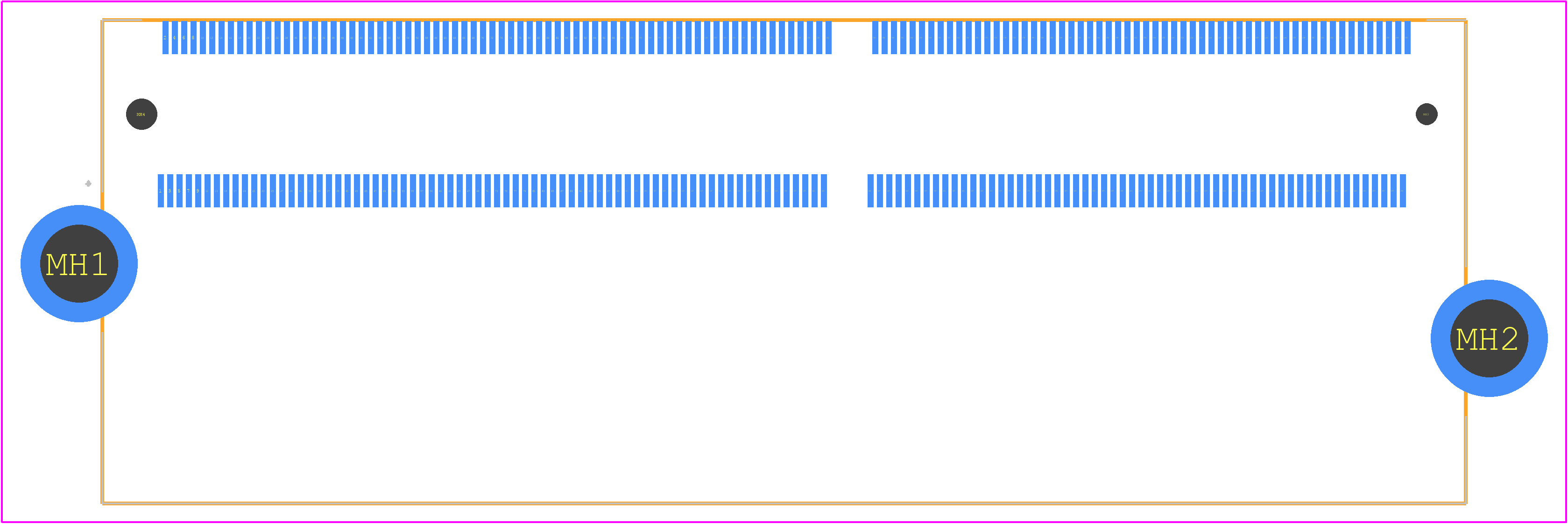 2309412-1 - TE Connectivity PCB footprint - Other - Other - 2309412-1-1
