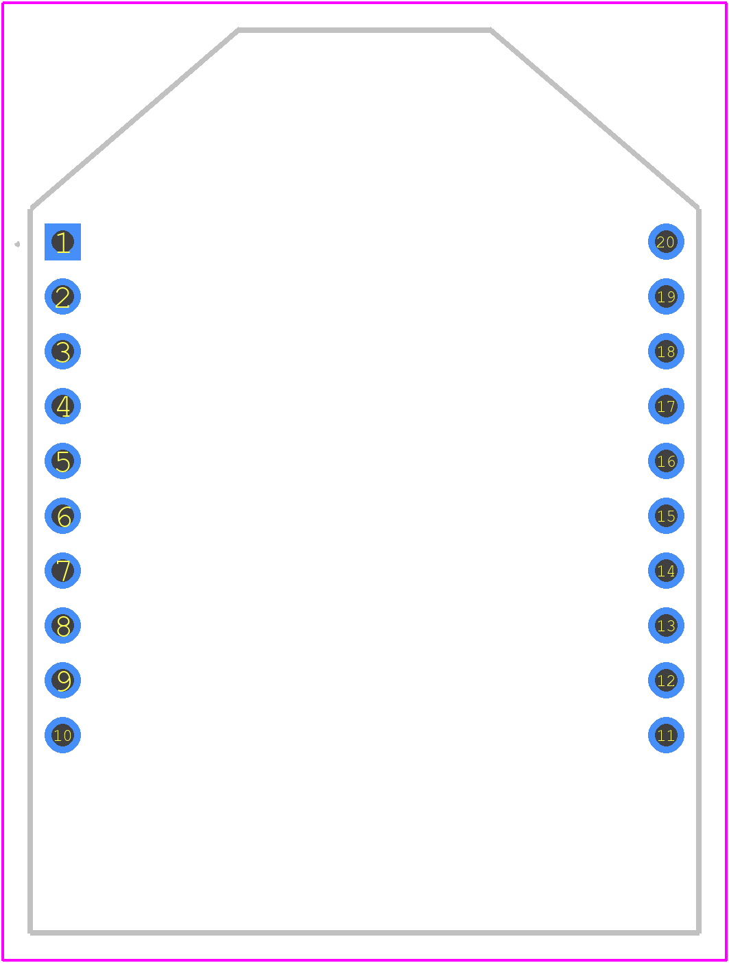 XBP9B-DPST-001 - DIGI PCB footprint - Other - Other - XBP9B-DPST-001-1