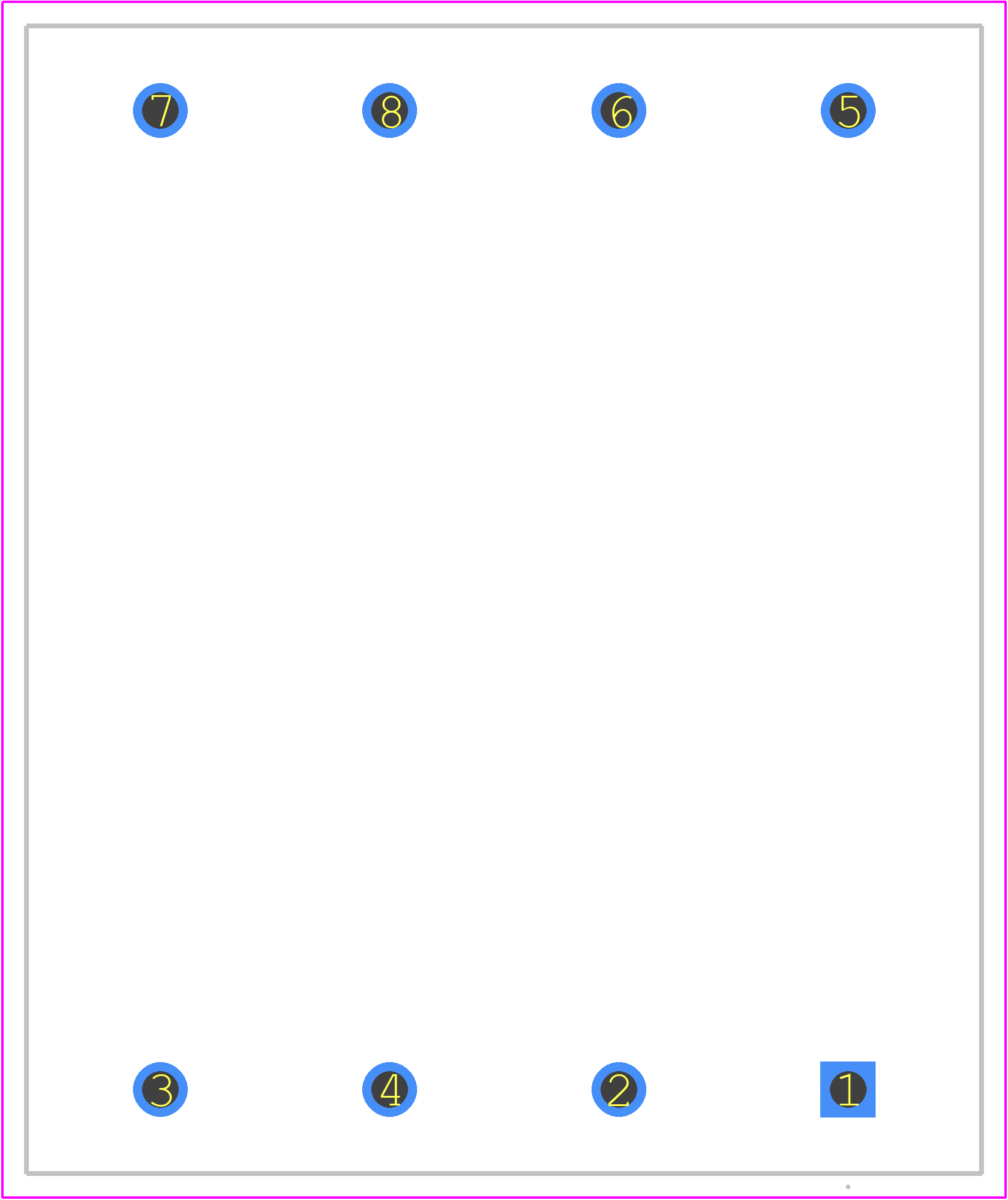FP16-375 - Triad Magnetics PCB footprint - Other - Other - FP16-375-1