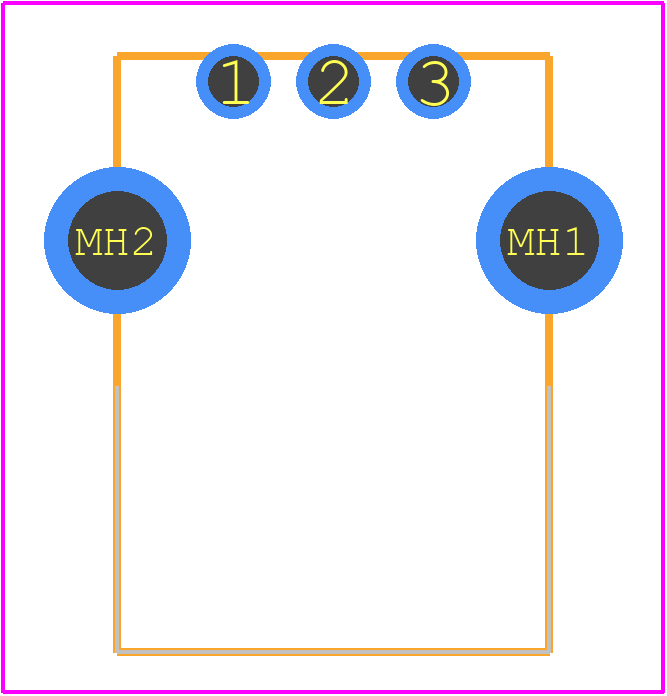 1-2834238-1 - TE Connectivity PCB footprint - Other - Other - 1-2834238-1-1