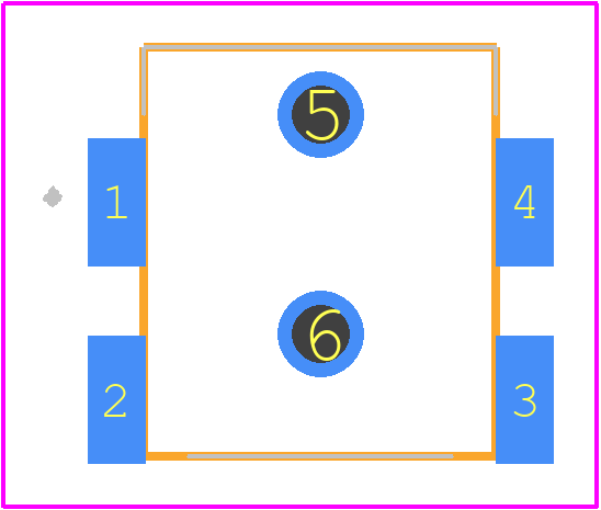 KLDX-SMT-0201L-BTR - Kycon PCB footprint - Other - Other - KLDX-SMT-0201L-BTR