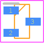 BZX84C3V0TC - Diodes Incorporated PCB footprint - SOT23 (3-Pin) - SOT23 (3-Pin) - SOT-23-ren5