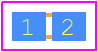 CSRF0402FT5L00 - Stackpole Electronics, Inc. PCB footprint - Resistor Chip - Resistor Chip - CSRF0402-1