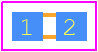 CSRF0402FT15L0 - Stackpole Electronics, Inc. PCB footprint - Resistor Chip - Resistor Chip - CSRF0402