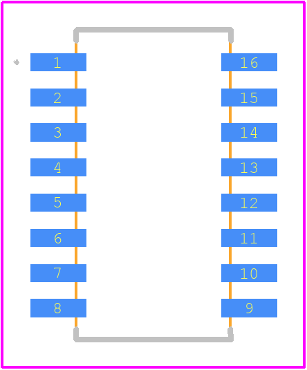 4816P-T02-331LF - Bourns PCB footprint - Other - Other - 4816P-T02-331LF-4