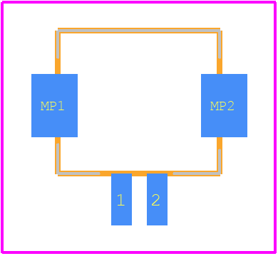 DF13A-2P-1.25H(21) - Hirose PCB footprint - Other - Other - DF13A-2P-1.25H(21)-3