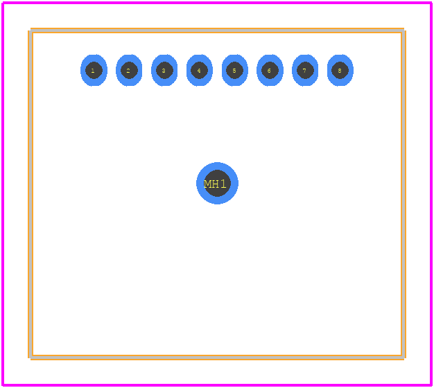 1-104074-0 - TE Connectivity PCB footprint - Other - Other - 1-104074-0-3