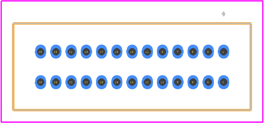 1-104068-2 - TE Connectivity PCB footprint - Other - Other - 1-104068-2-2