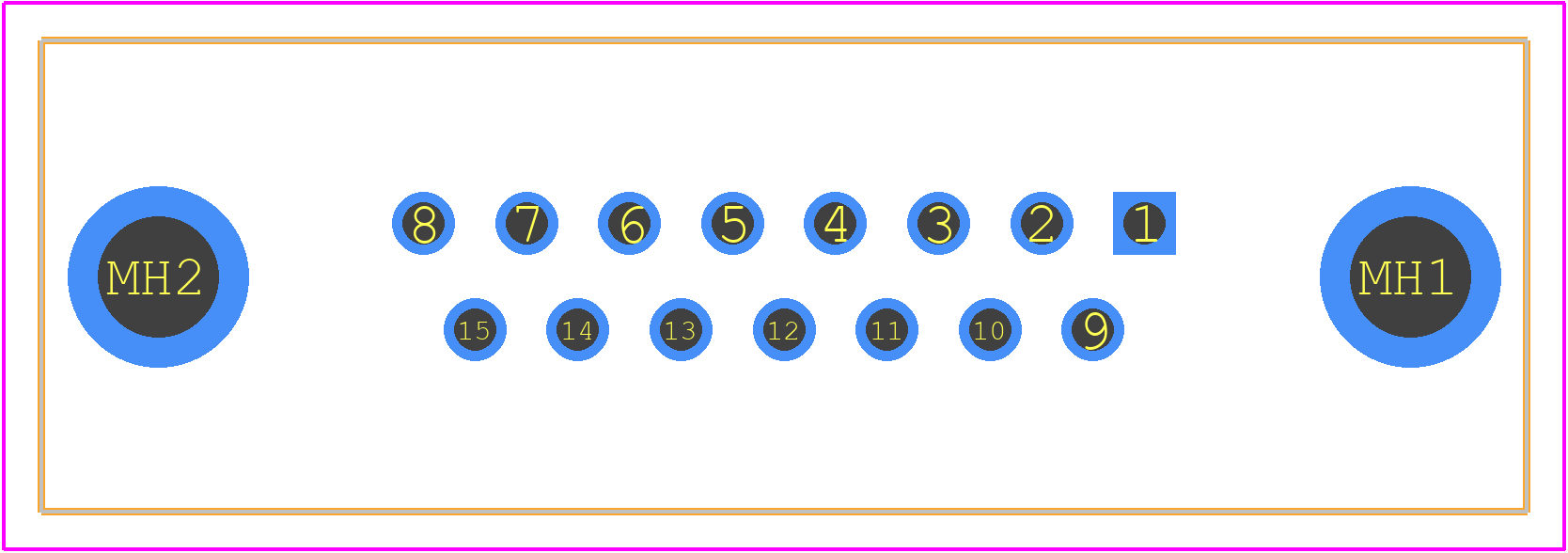 09662117502 - HARTING PCB footprint - Other - Other - 09662117502-1