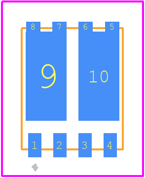 IPG20N04S409ATMA1 - Infineon PCB footprint - Other - Other - PG-TDSON-8-4_2021