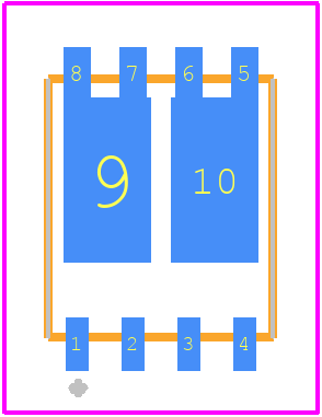 IPG20N04S4L-11A - Infineon PCB footprint - Other - Other - PG-TDSON-8-10
