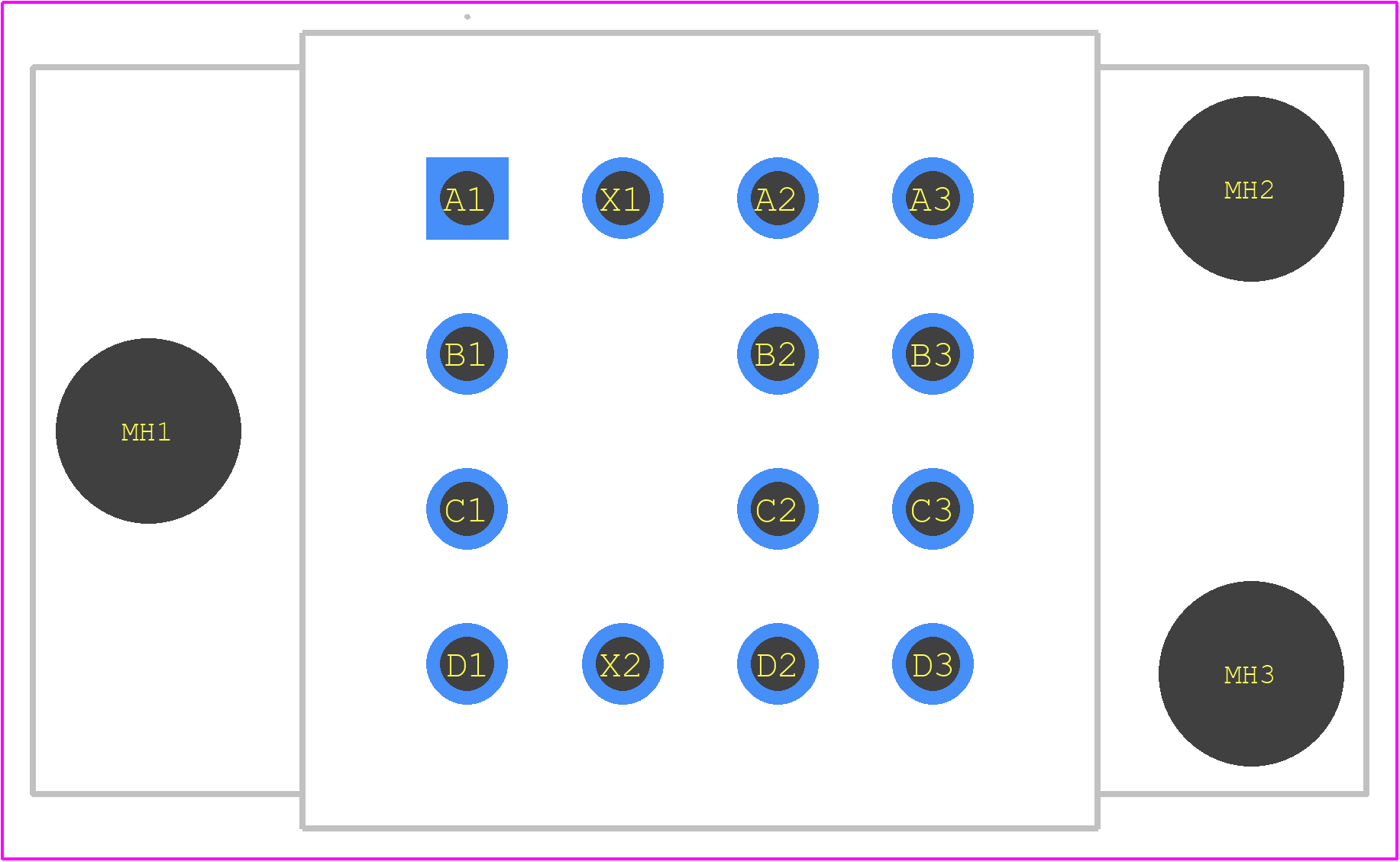 M83536/16-022M - TE Connectivity PCB footprint - Other - Other - M83536/16-022M-4