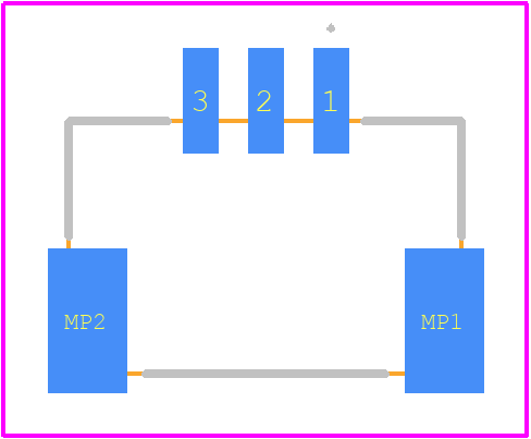 BM03B-ZESS-TBT(LF)(SN) - JST (JAPAN SOLDERLESS TERMINALS) PCB footprint - Other - Other - BM03B-ZESS-TBT(LF)(SN)-1