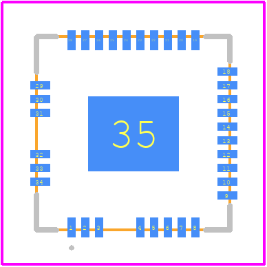 IRS23365DMTRPBF - Infineon PCB footprint - Other - Other - IRS23365DMTRPBF
