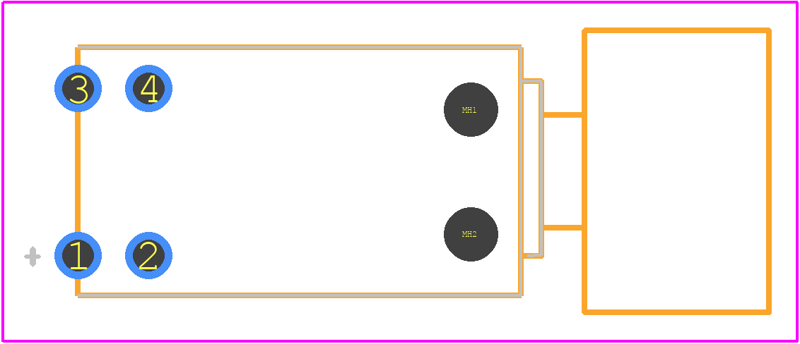 PB400OAQR1BLK - E-Switch PCB footprint - Other - Other - PB400OAQR1BLK-1