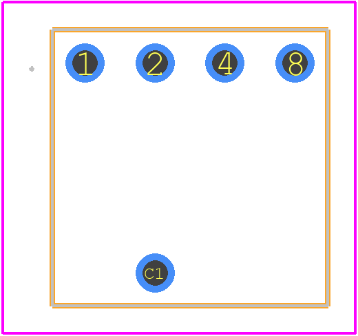 FR01FC16P - NKK Switches PCB footprint - Other - Other - FR01FC16P-3