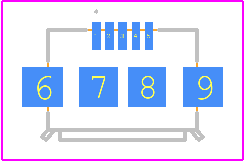 USB3085-30-A - GCT (GLOBAL CONNECTOR TECHNOLOGY) PCB footprint - Other - Other - USB3085-30-A