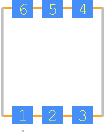MOC3041SR2VM - onsemi PCB footprint - Other - Other - PDIP6 8.51x6.35, 2.54P CASE 646BY ISSUE O