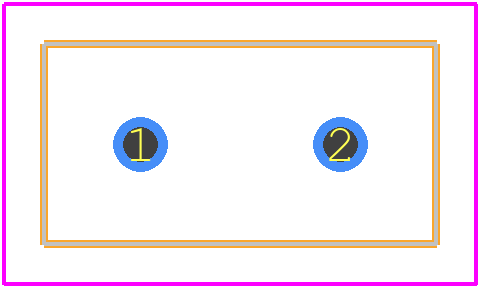 CMF-RL25-0 - Bourns PCB footprint - Other - Other - CMF-RL25-0-4