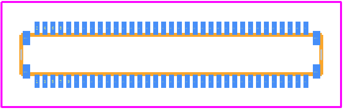 DF40GB-70DP-0.4V(58) - Hirose PCB footprint - Other - Other - DF40GB-70DP-0.4V(58)-2