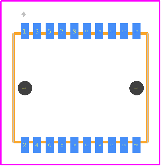 FSI-110-03-G-D-AD - SAMTEC PCB footprint - Other - Other - FSI-110-03-G-D-AD-1