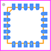 STM8L151F2U6TR - STMicroelectronics PCB footprint - Quad Flat No-Lead - Quad Flat No-Lead - UFQFPN203*3
