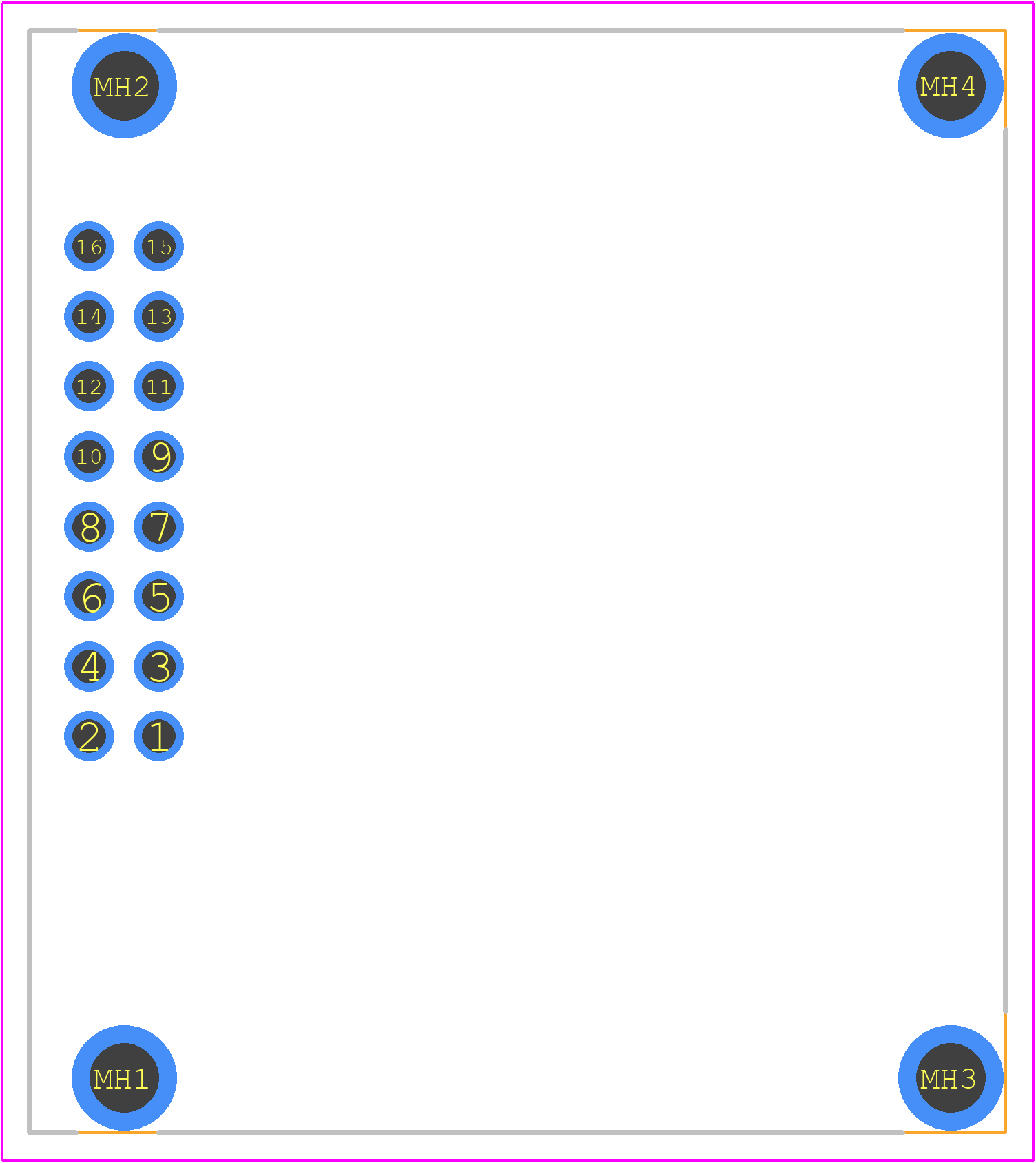 MC20805BH6W-FPR3-V2 - MIDAS PCB footprint - Other - Other - MC20805BH6W-FPR3-V2-1