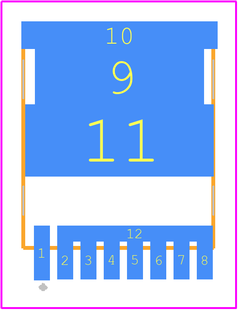 IAUT300N10S5N015ATMA1 - Infineon PCB footprint - Other - Other - IAUT300N10S5N015ATMA1