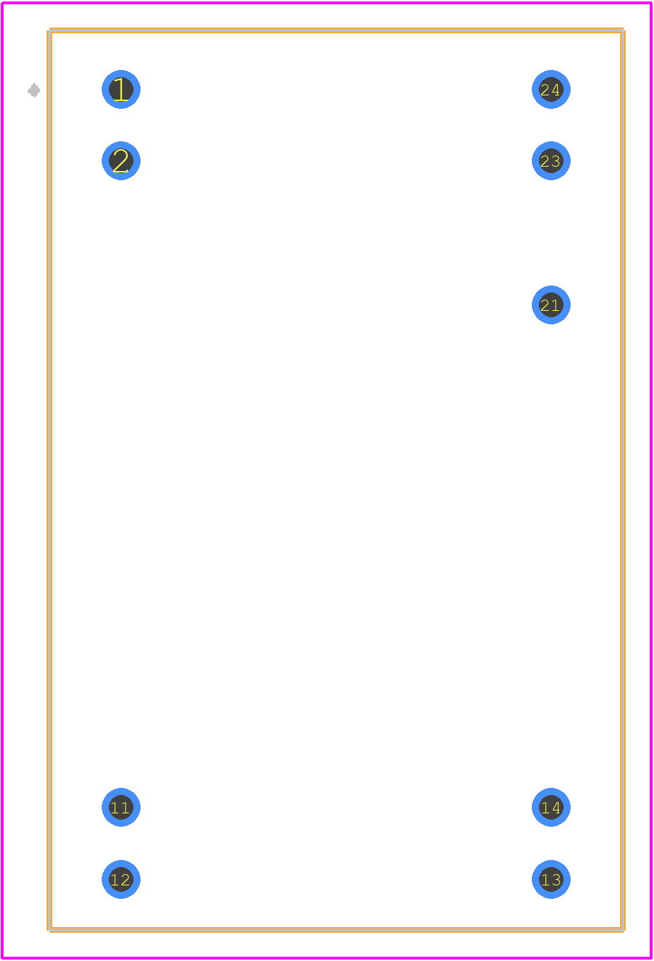 LDD-1500H - Mean Well PCB footprint - Other - Other - LDD-1500H