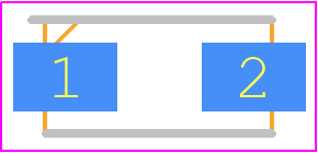 SMAJ45A-TP - MCC PCB footprint - Diodes Moulded - Diodes Moulded - SMAJ45A-TP*