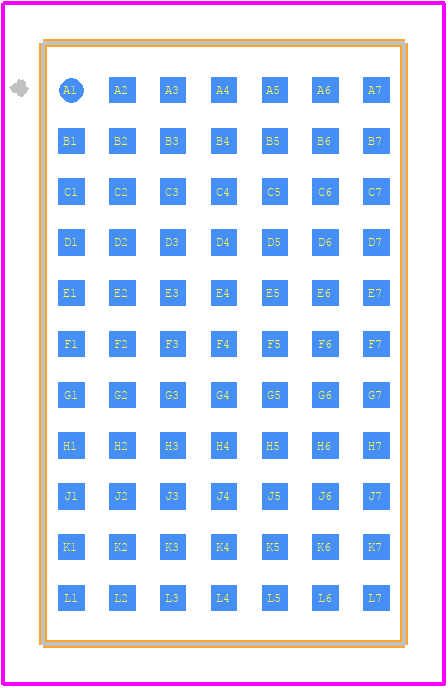 LTM8062AEV#PBF - Analog Devices PCB footprint - Other - Other - 77-Lead (15mm × 9mm × 4.32mm) (Reference LTC DWG # 05-08-1856 Rev A)