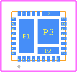 FAN23SV10MAMPX - onsemi PCB footprint - Other - Other - FAN23SV10MAMPX-5