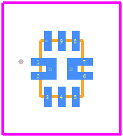 MP5016GQH-P - Monolithic Power Systems (MPS) PCB footprint - Other - Other - QFN-10 (1.5mmx2mm )