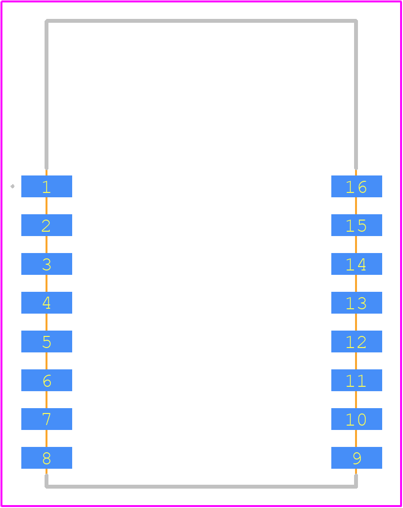 ESP-12S - RF SOLUTIONS PCB footprint - Other - Other - ESP-12S-4