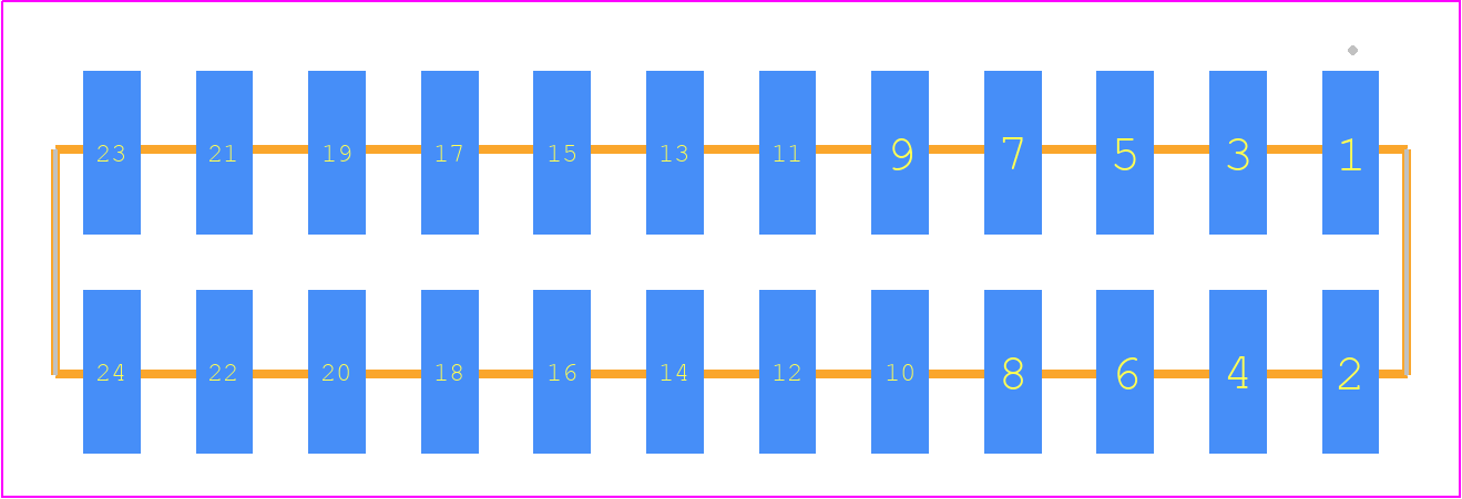 TSM-112-01-T-DV - SAMTEC PCB footprint - Other - Other - TSM-112-YY-ZZZ-DV
